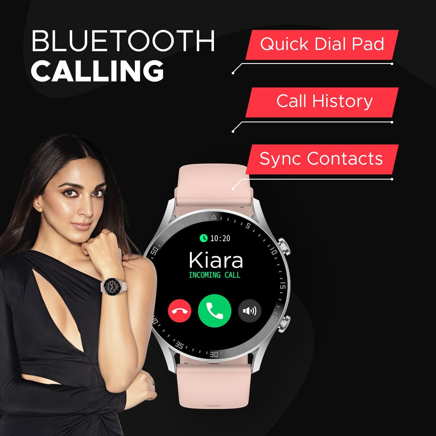Fire-Boltt Talk 2 Pro Bluetooth Calling Smartwatch, 1.39" TFT Display with Dual Button, Hands On Voice Assistance, 120 Sports Modes, in Built Mic & Speaker