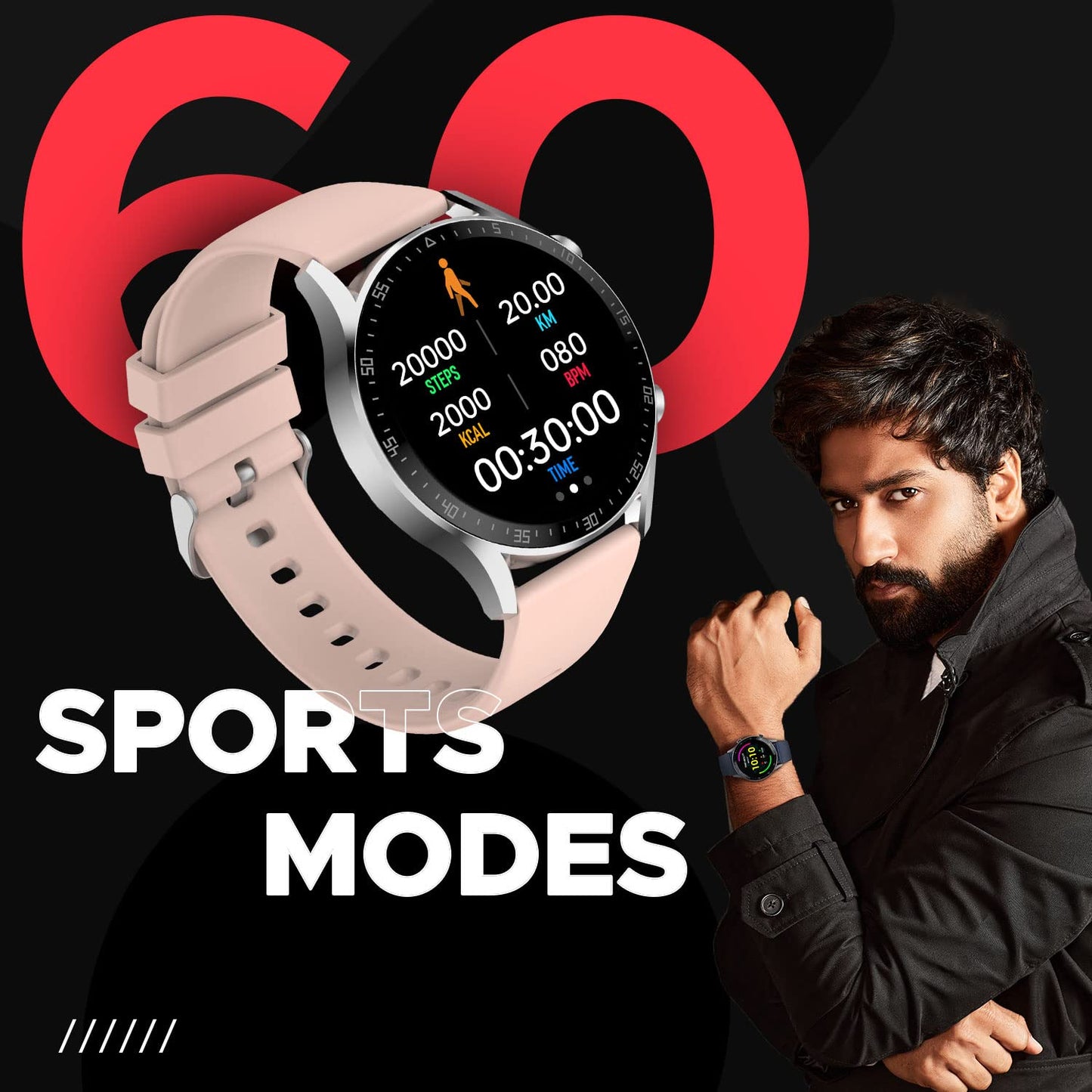 Fire-Boltt Talk 2 Pro Bluetooth Calling Smartwatch, 1.39" TFT Display with Dual Button, Hands On Voice Assistance, 120 Sports Modes, in Built Mic & Speaker