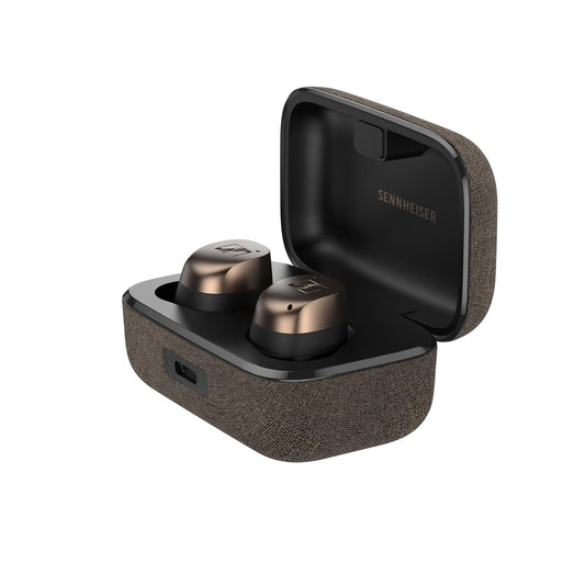 Sennheiser Momentum True Wireless 4 in Ear erabuds with BT v5.4 and AURACAST Technology, Qualcomm aptX Lossless CD-Quality Audio, Intelligent Adaptive ANC, Qi Fast Charge