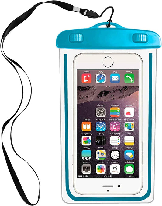 iTronix Waterproof Mobile Pouch Cover for All Mobiles, Cellphone Dry Bag Compatible for iPhone, Samsung, Mi, Redmi, Oppo, VIVO, All Other Smartphones up to 6.5 inches